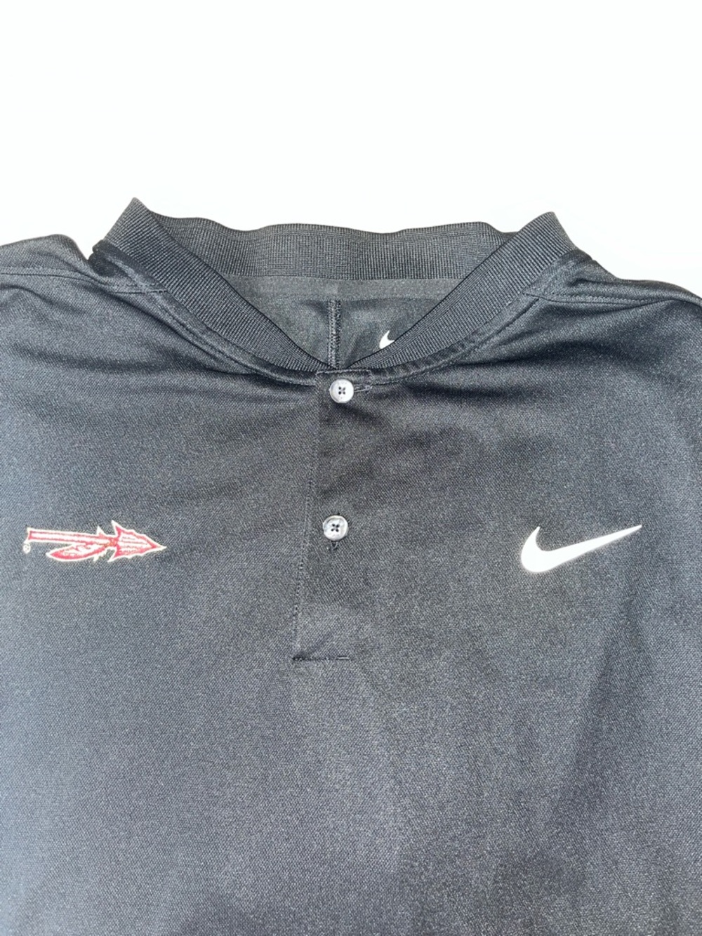 Nike Men’s Black Performance Polo Florida State